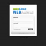 WAW Content Management System Login Page